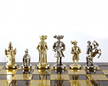 ШАХИ "МУШКЕТЕРИ" КОРИЧНЕВІ 44х44см