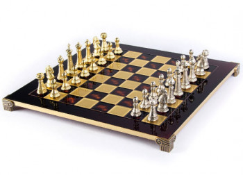 ШАХИ "СТАУНТОН ЧЕРВОНІ, 44х44см