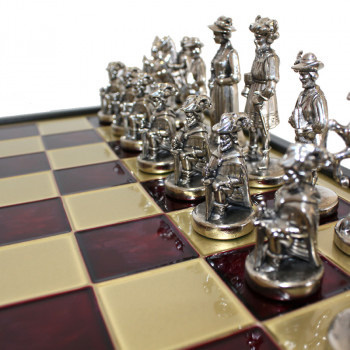 ШАХИ "МУШКЕТЕРИ" ЧЕРВОНІ, 40х40см